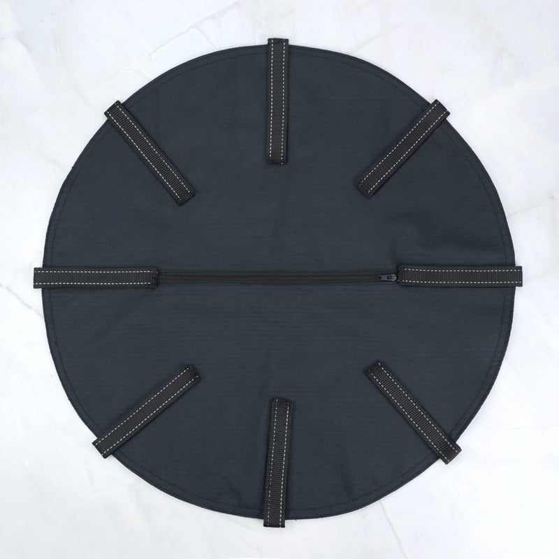rainbowstar Wheelchair Spoke Guard with Storage Pocket Pouch for Wheelchair Wheels 24'' to Protect Fingers Black - Image 2